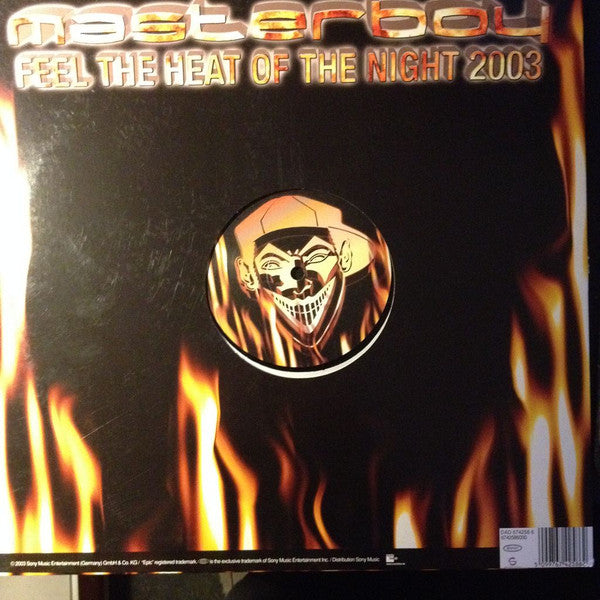 Masterboy : Feel The Heat Of The Night 2003 (12")