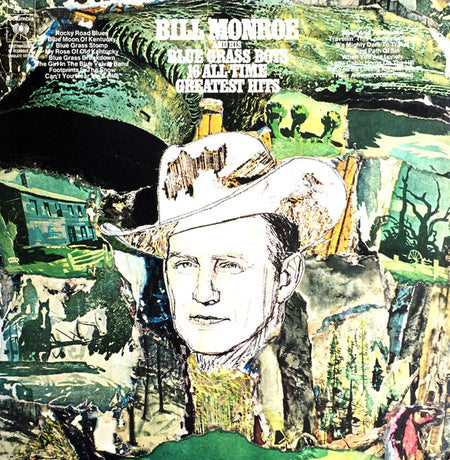 Bill Monroe And His Blue Grass Boys* : 16 All-Time Greatest Hits (LP, Comp, Rec)