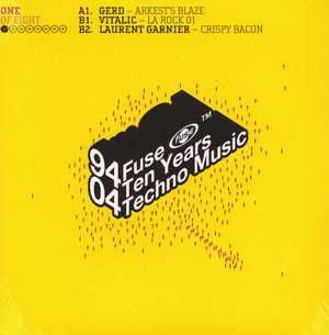 Various : 94-04 Fuse - Ten Years Techno Music (One Of Eight) (12")