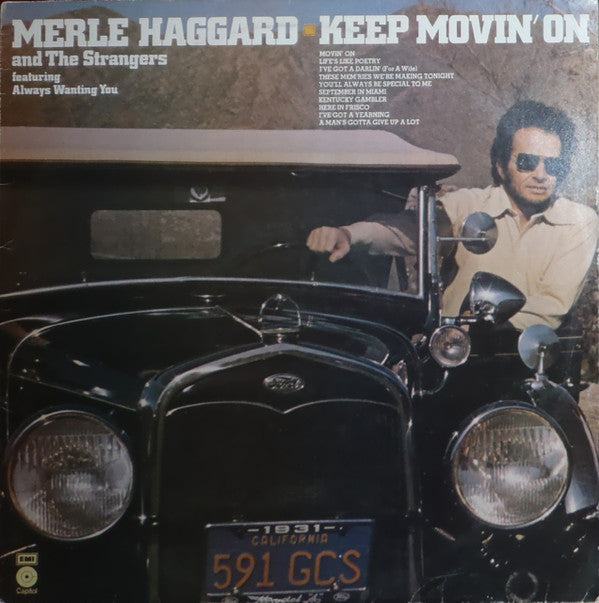 Merle Haggard And The Strangers (5) : Keep Movin' On (LP, Album)