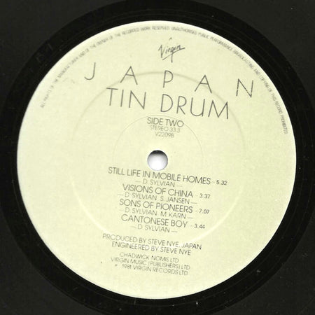 Japan : Tin Drum (LP, Album)