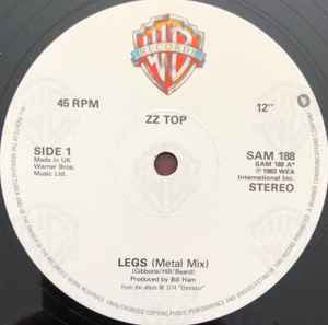 ZZ Top : Legs (Metal Mix) (12", Maxi)