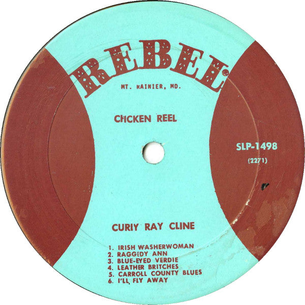 Curly Ray Cline : Chicken Reel (LP, Album, Wid)