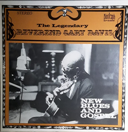 Reverend Gary Davis* : Volume 1 - New Blues And Gospel (LP, Album, RE)