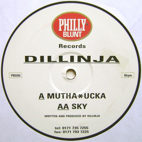 Dillinja : Mutha*ucka / Sky (12")