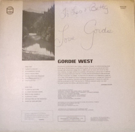 Gordie West : Alberta Bound (LP, Album)