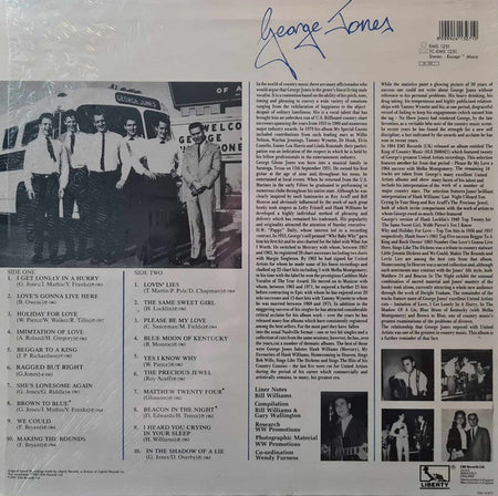 George Jones (2) : Blue Moon Of Kentucky (LP, Comp)