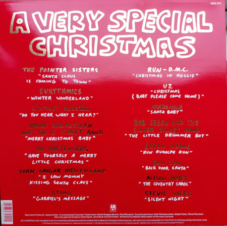 Various : A Very Special Christmas (LP, Comp, Gol)