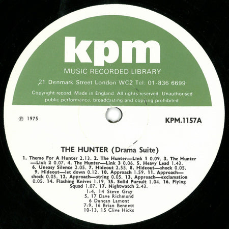 Various : The Hunter (Drama Suite) / Adventure Story (LP)