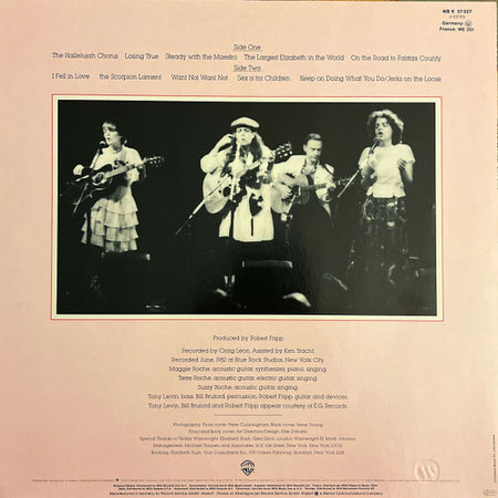 The Roches : Keep On Doing (LP, Album)