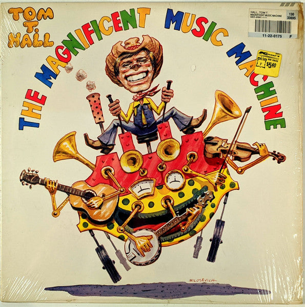 Tom T. Hall : The Magnificent Music Machine (LP, Album, Ter)
