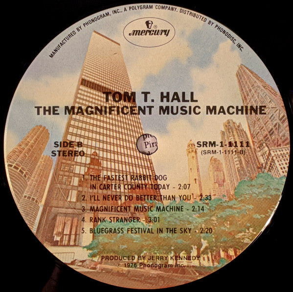 Tom T. Hall : The Magnificent Music Machine (LP, Album, Ter)