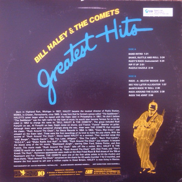 Bill Haley And His Comets : Greatest Hits (LP, Album)