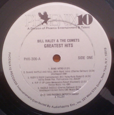 Bill Haley And His Comets : Greatest Hits (LP, Album)