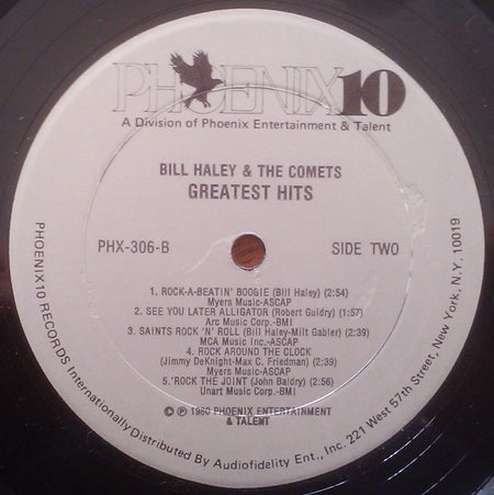 Bill Haley And His Comets : Greatest Hits (LP, Album)
