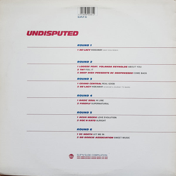 Various : Undisputed (3xLP, Comp)