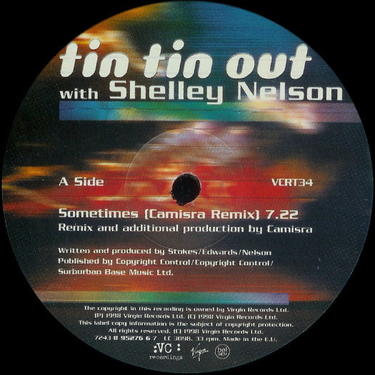 Tin Tin Out With Shelley Nelson : Sometimes (12")