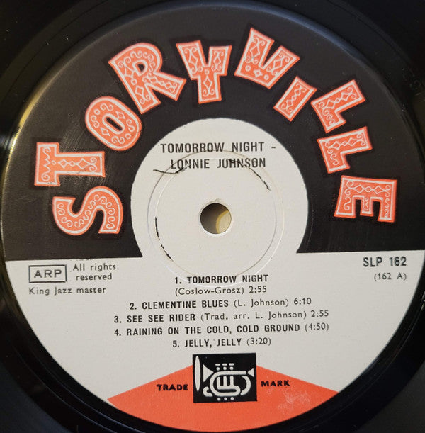 Lonnie Johnson (2) : Tomorrow Night (LP, Album)