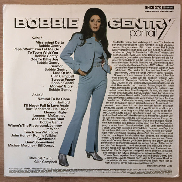 Bobbie Gentry : Portrait (LP, Comp)