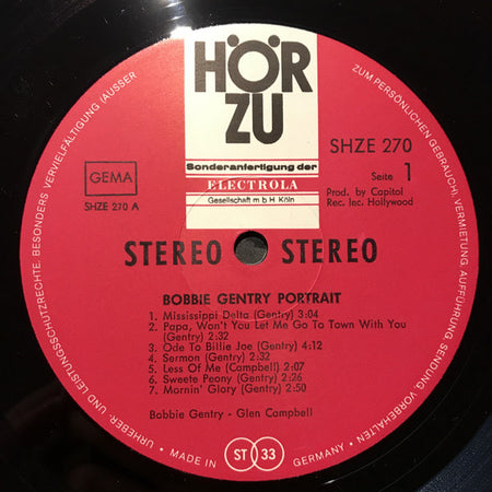 Bobbie Gentry : Portrait (LP, Comp)