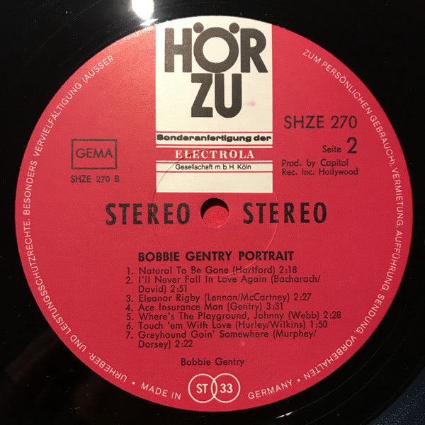 Bobbie Gentry : Portrait (LP, Comp)