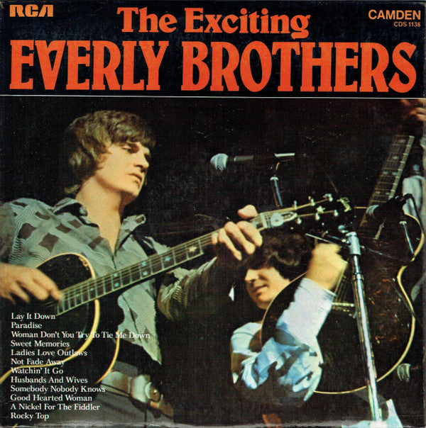 Everly Brothers : The Exciting Everly Brothers (LP, Album, RE)