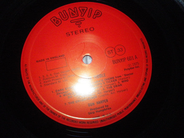 Don Harper (2) : On The Fiddle (LP, Album)