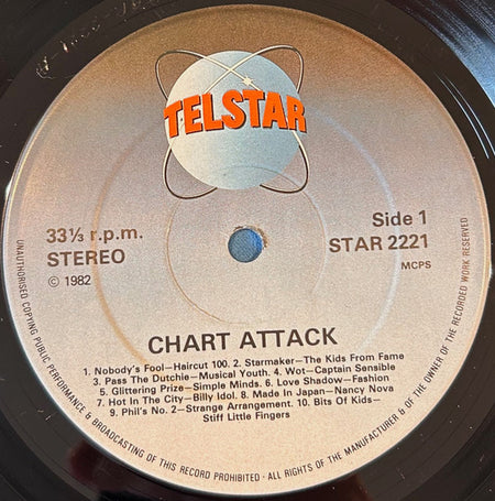 Various : Chart Attack (LP, Comp)