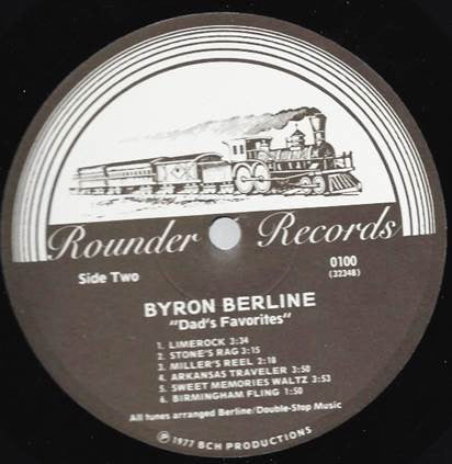 Byron Berline : Dad's Favorites (LP, Album)