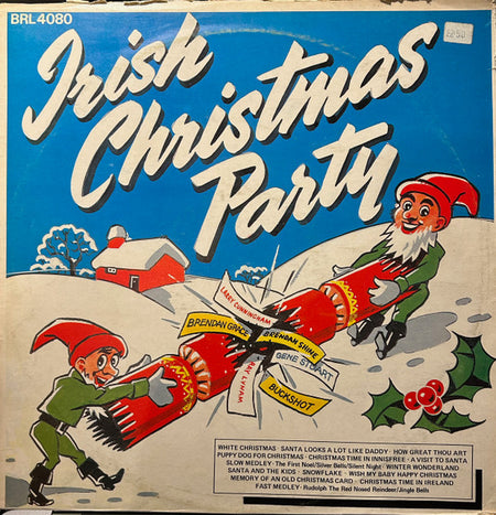 Various : Irish Christmas Party (LP, Comp)