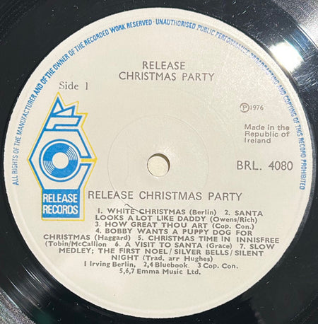Various : Irish Christmas Party (LP, Comp)