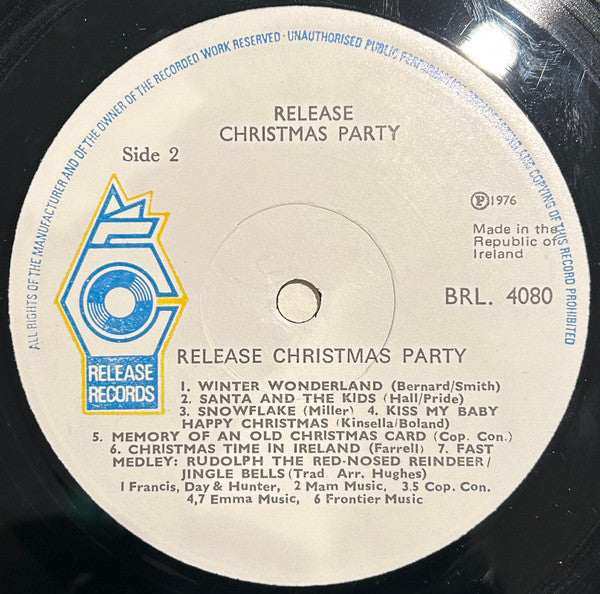 Various : Irish Christmas Party (LP, Comp)