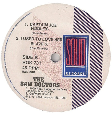 The Saw Doctors : I Useta Lover (7", Single)