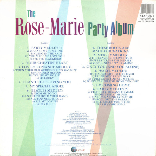 Rose Marie (3) : The Rose-Marie Party Album (LP, Album)
