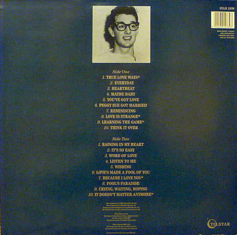 Buddy Holly : True Love Ways (LP, Comp)
