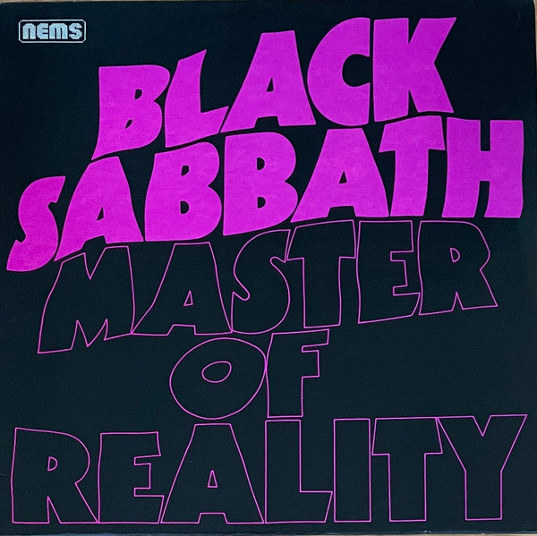 Black Sabbath : Master Of Reality (LP, Album, RE, Mad)