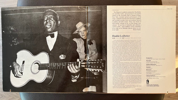Various : A Tribute To Leadbelly (2xLP, Album, Gat)