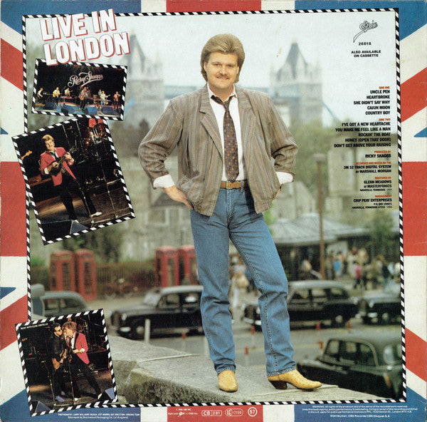 Ricky Skaggs : Live In London (LP, Album)
