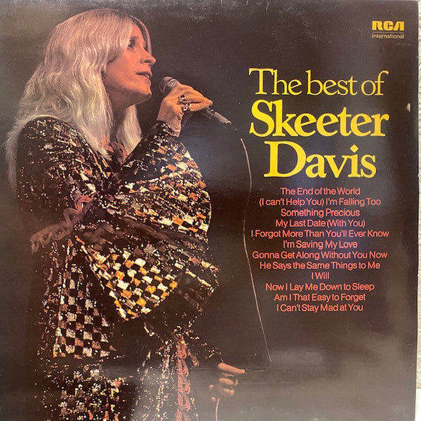 Skeeter Davis : The Best Of Skeeter Davis (LP, Comp)