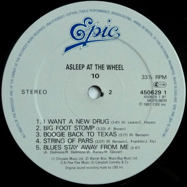Asleep At The Wheel : 10 (LP, Album)