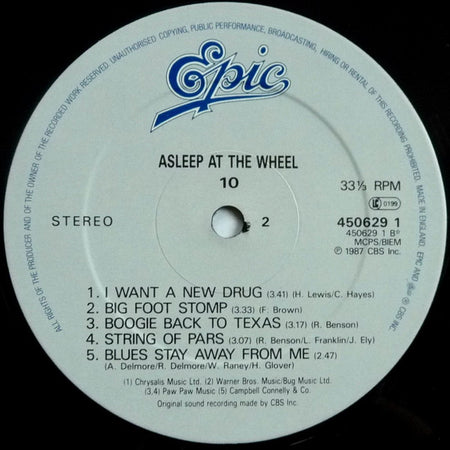 Asleep At The Wheel : 10 (LP, Album)