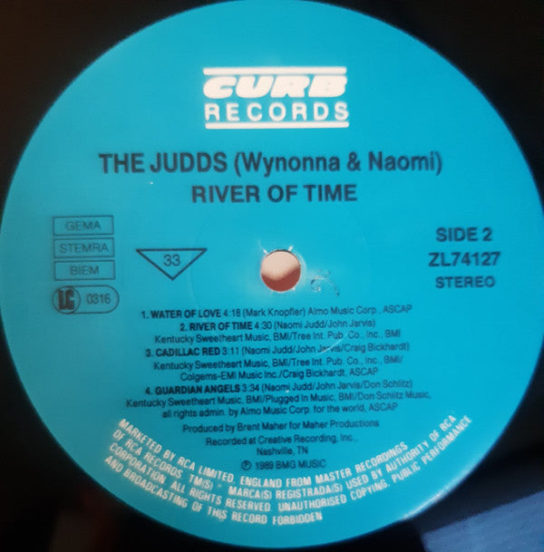The Judds : River Of Time (LP, Album)