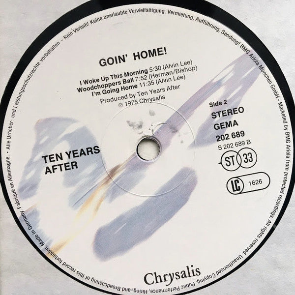 Ten Years After : Goin' Home! (LP, Comp, RE)