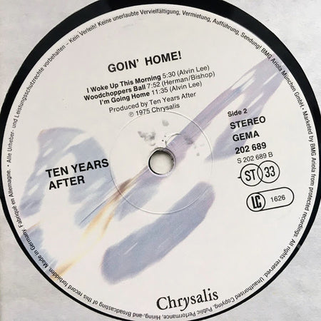 Ten Years After : Goin' Home! (LP, Comp, RE)