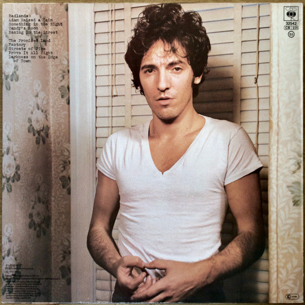 Bruce Springsteen : Darkness On The Edge Of Town (LP, Album, RE, Red)
