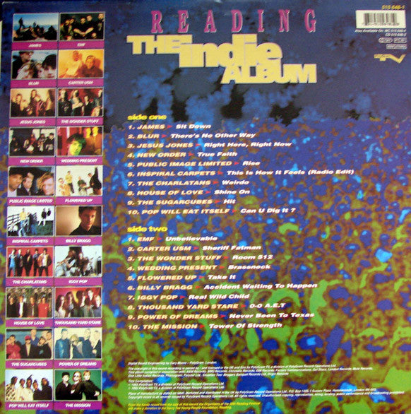 Various : Reading - The Indie Album (LP, Comp)
