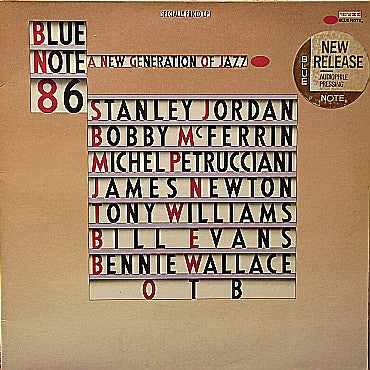 Various : Blue Note 86 (A New Generation Of Jazz) (LP, Comp)
