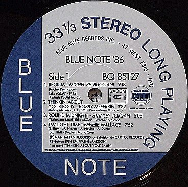 Various : Blue Note 86 (A New Generation Of Jazz) (LP, Comp)