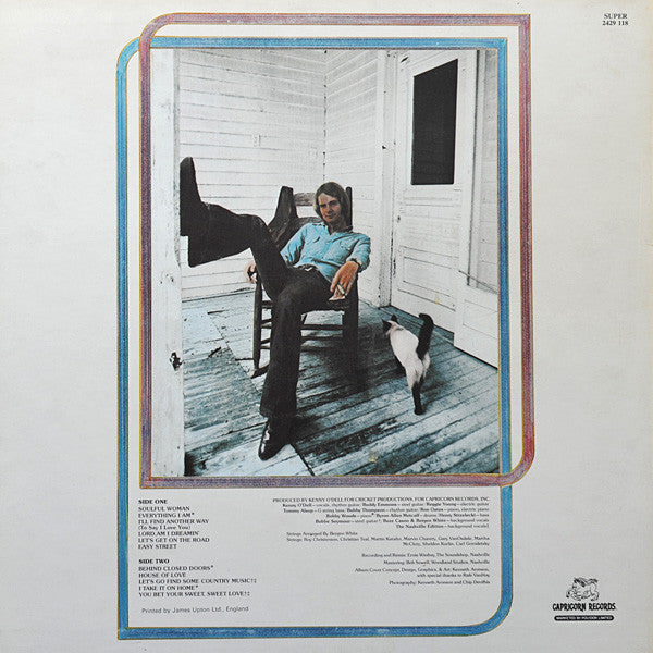 Kenny O'Dell : Kenny O'Dell (LP, Album)
