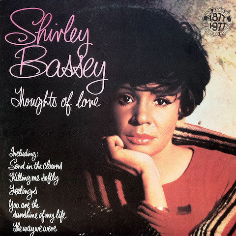 Shirley Bassey : Thoughts Of Love (LP, Album, Comp)